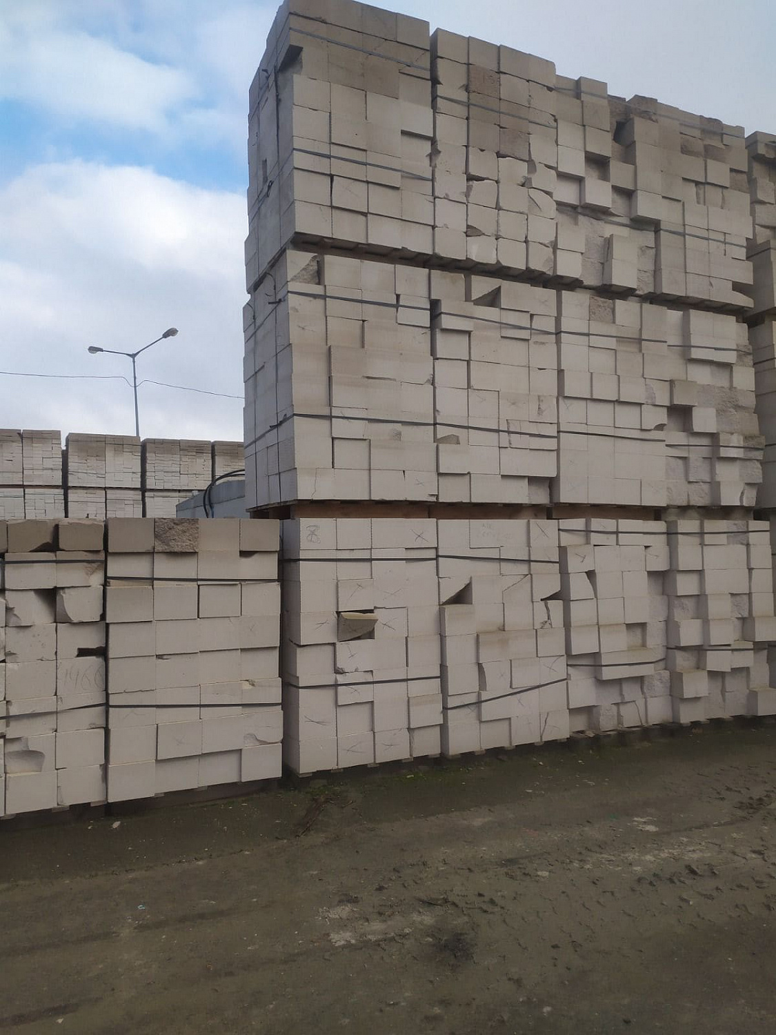 Газосиликатные блоки Bonolit Малоярославец D500 некондиция